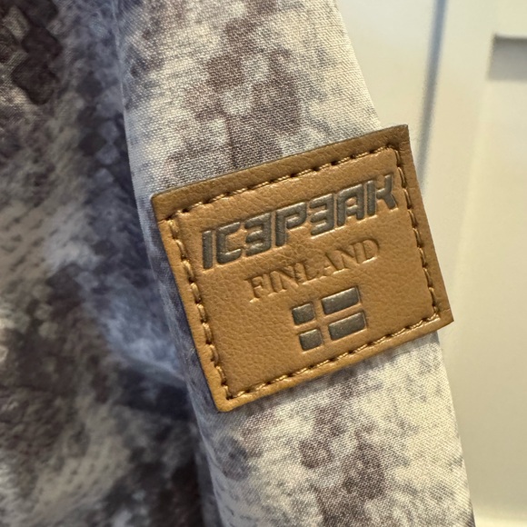 NWT Icepeak Softshell Ski Jacket Sz. 10 - Picture 5 of 15